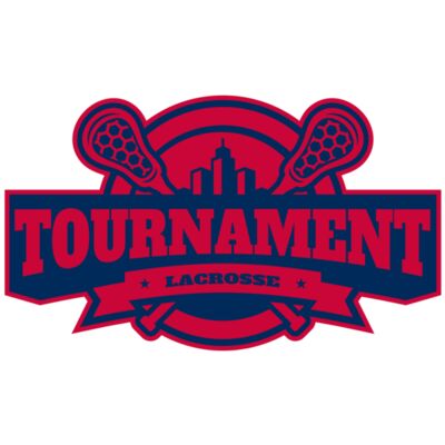 Tournament Lacrosse Logo Template Thumbnail